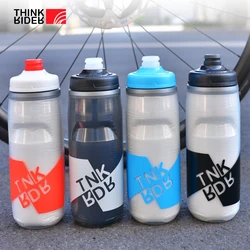 ThinkRider Insulated Water Bottle Bicycle Water Bottle 620ml/21oz Light Mountain Bottle PP5 Heat - And Ice-protected Sports Cup