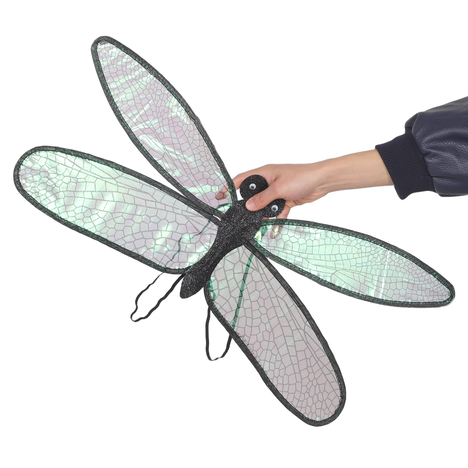 

Dragonfly Wings Costume Adult Lightweight Fabric Fairy Dress-Up Wings For Cosplay Party Stage Performance Dragonfly Wing