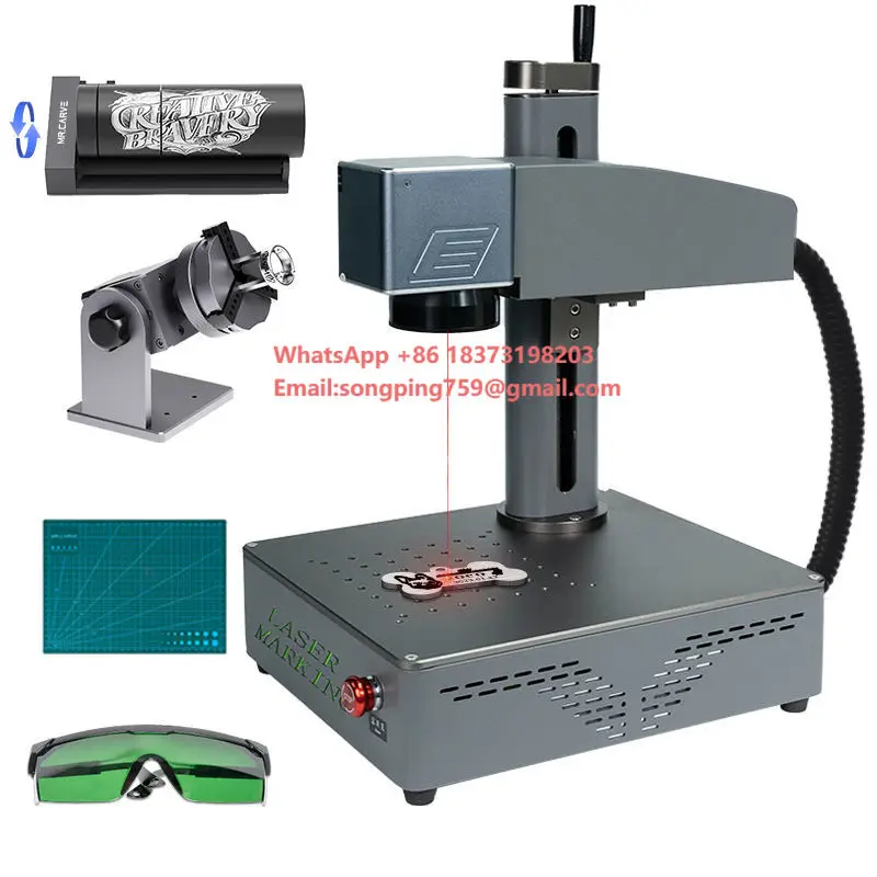 

DAJA S4 30W High-Accuracy Fiber CNC La ser Engraving Machine with Deep Marking EZCAD Control Supports DWG/DXF/PLT/BMP/AI Formats