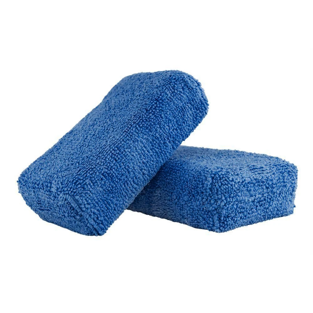 

Car Cleaning Sponge Microfiber Wax Polish Applicator Detailing Washing Towel Pads Car Products Washing Accessories