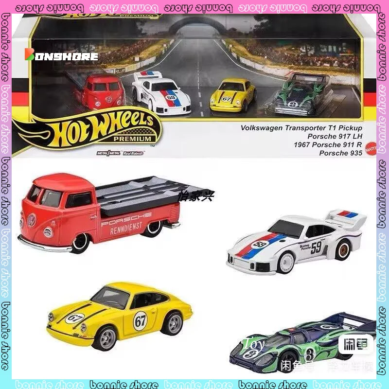 Hot Wheels Car Culture Gold Label new Real Riders Series Car Model Original Alloy 1/6 Volkswagen Porsche Nissan Garage boy gift