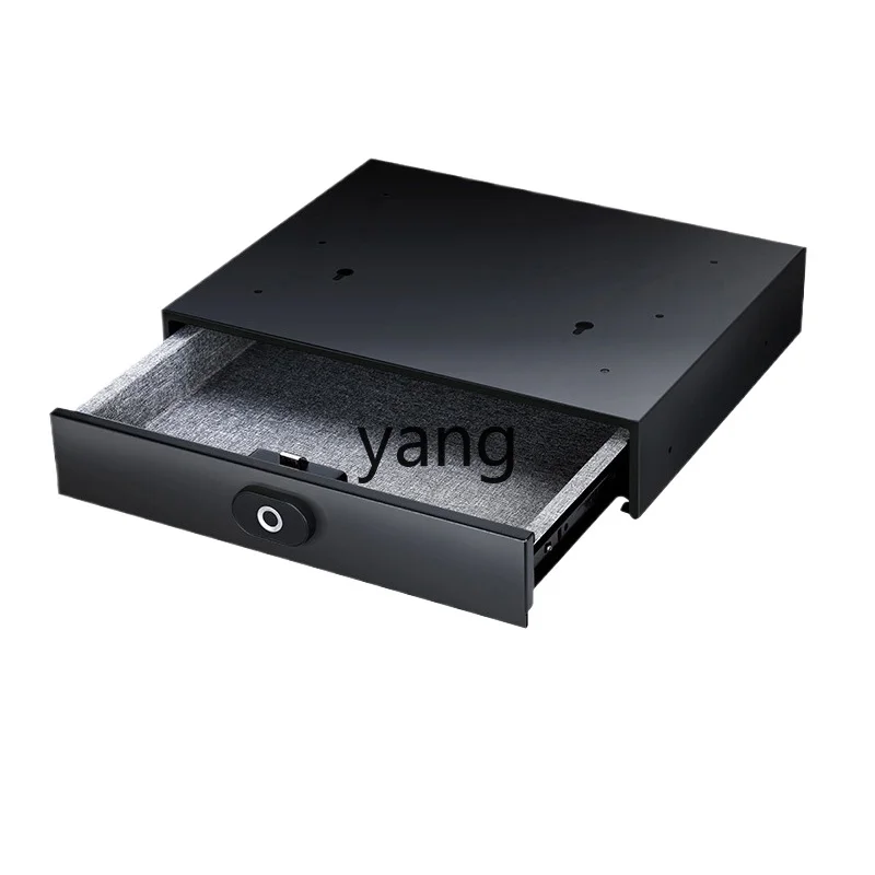 Yjq Lifting Smart Fingerprint Drawer Link Hidden Rebound Office Smart Small Drawer