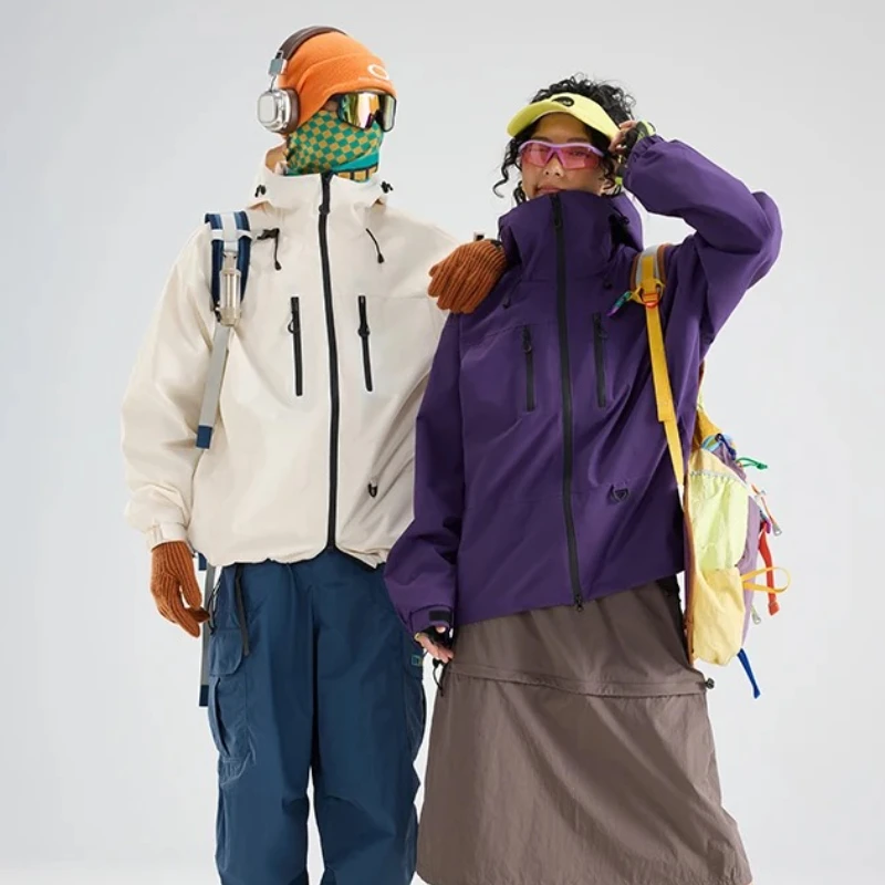 

Autumn Couple Outdoor Waterproof Hiking Jacket Hooded Windbreaker Rain Coat Breathable Camping Tactical Jackets Unisex Clothing