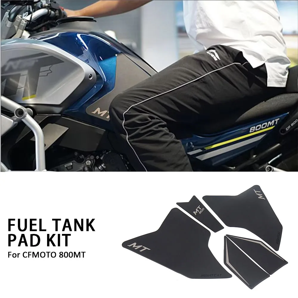 

3M Fuel Tank Pad New Motorcycle Protector sticker Knee Grip Antiskid Side Decal Kit Decoration For CFMOTO 800MT 800 MT 800 mt