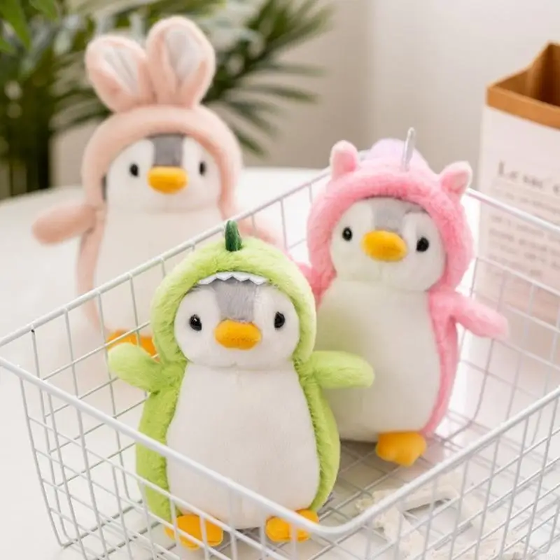95ae Penguin Đồ chơi sang trọng gối nhồi bông ngủ Đồ chơi sang trọng Penguin cho trẻ