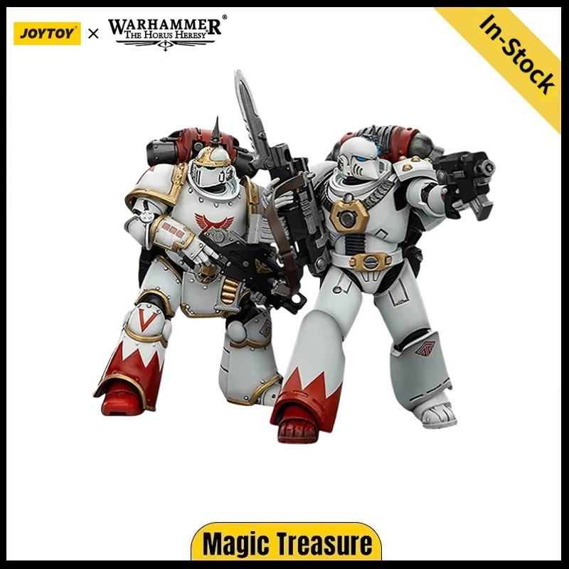 

【In stock 】JOYTOY Warhammer40K The Horus Heresy White Scars MKIll Tactical Legionary MKVI Tactical Legionary 1/18 Action Figure