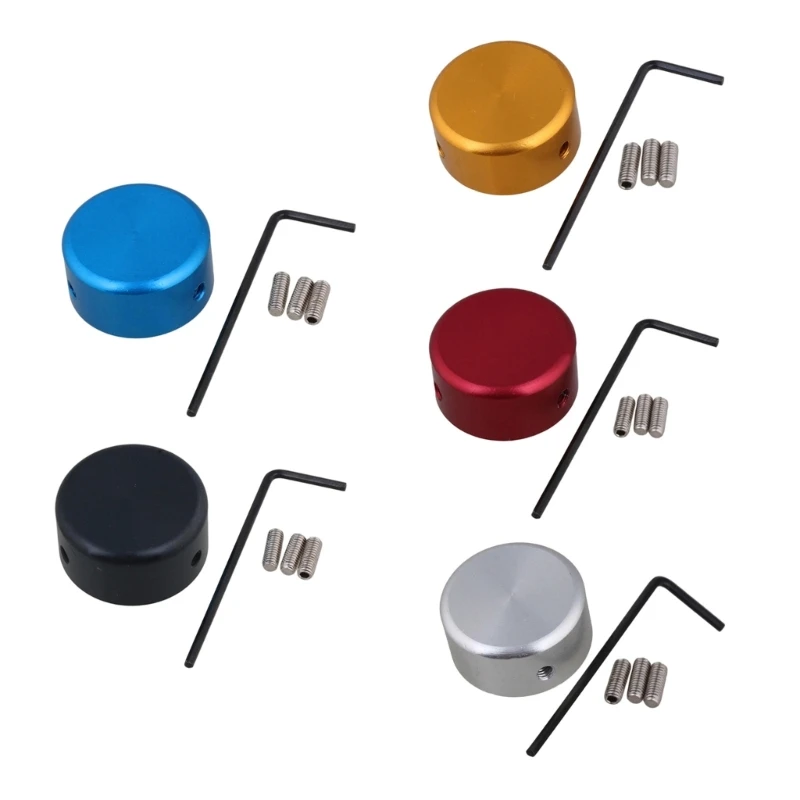 Aluminum Alloy Tools Parts Foot Toppers Knobs Guitar Effect Pedal Guitar Foot Caps Effect Pedal Pad Cover