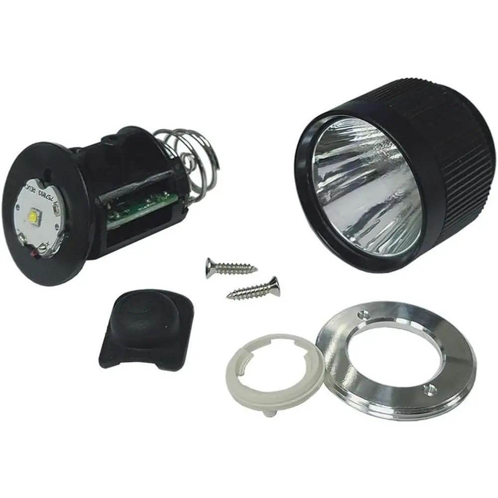 

Комплект для модернизации LED/DS/C включает в себя сборочный комплект, кольцевой элемент и блок переключателей.