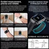 2025 새로운 에어백 에어 펌프 혈압 ECG 요산 혈액 지방 혈액 산소 심박수 온도 건강 정확한 진단 스마트 시계 2