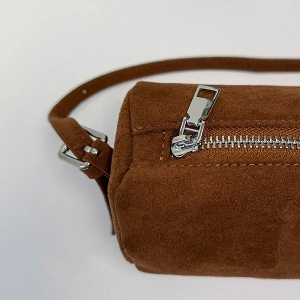 

Shoulder Bag Suede Pillow Handbag Handbag Candy Color Slouchy Hobo Bags Large Capacity Korean Style Solid Color Tote Bag Travel