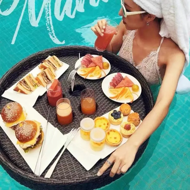 Wholesale Floating Fruit Tray - Universal for Outdoor Leisure Hotel Villa Pool Gym Kitchen & Other Areas