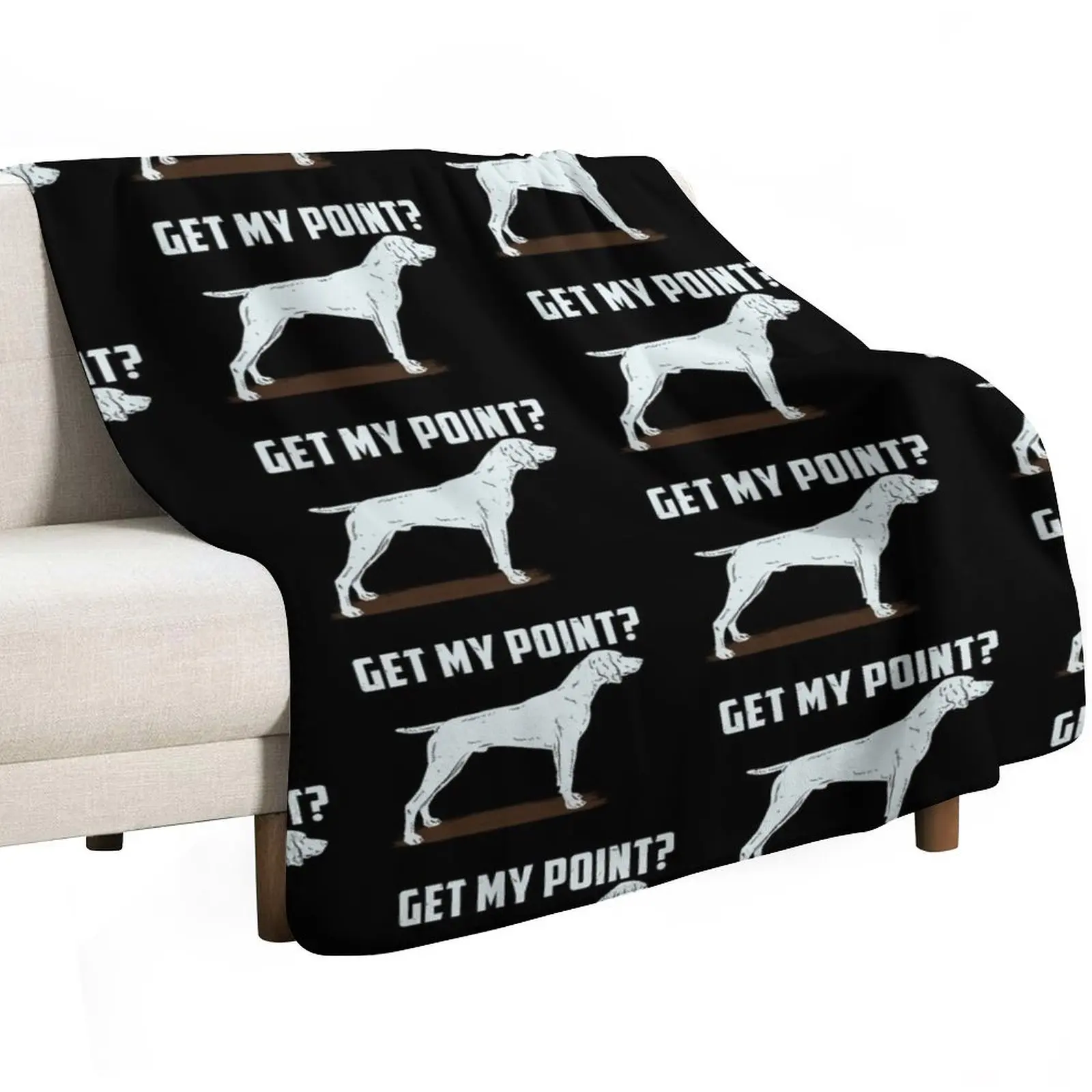 German Shorthair Pointer Hunting Hunter Gundog Throw Blanket Blankets For Baby Summer Beddings Moving Flannel Fabric Blankets