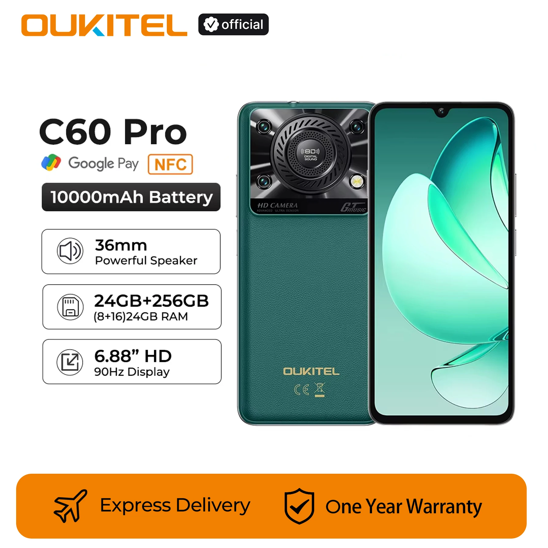 Oukitel C60 Pro Sma… - image