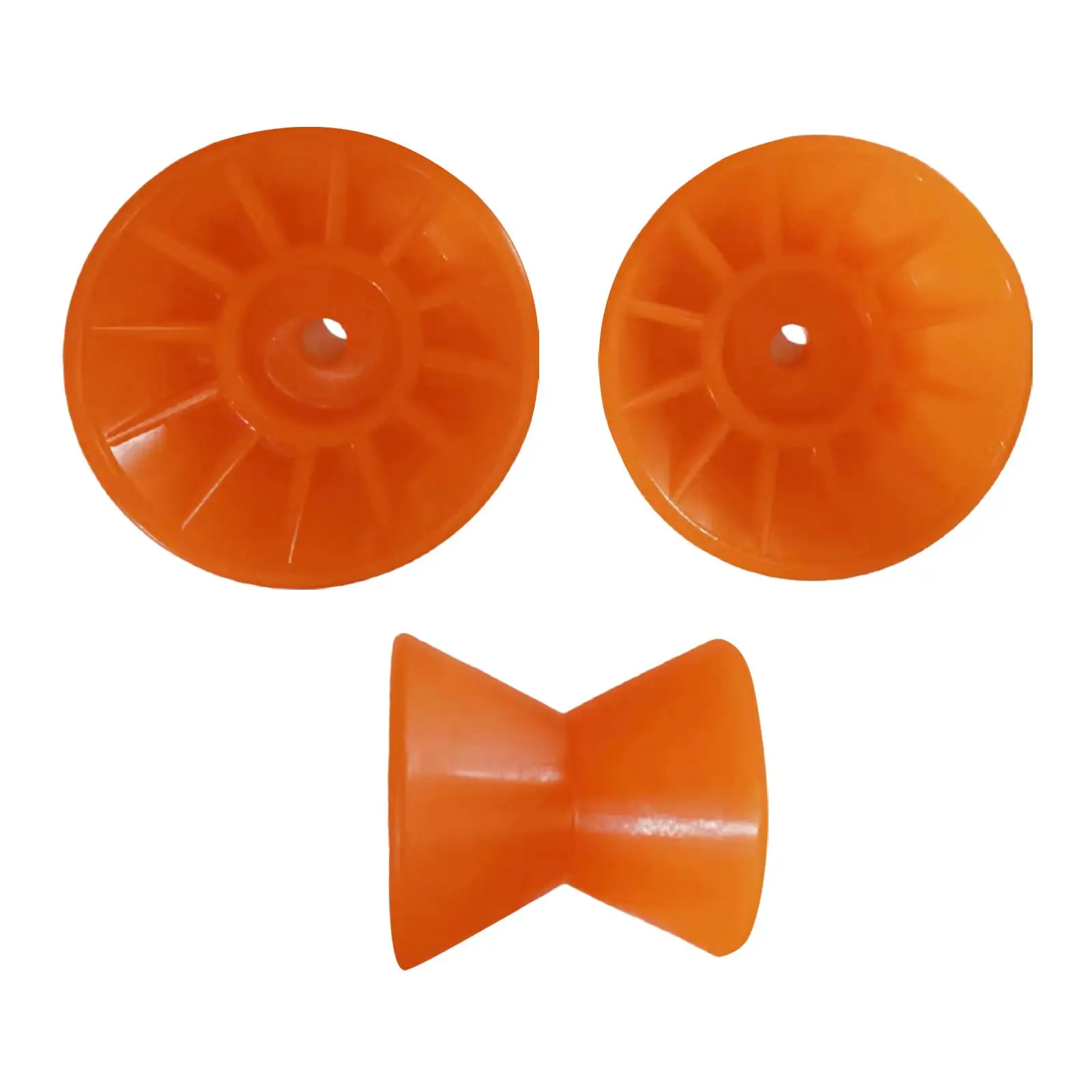 3.5inch Boat Trailer Bow Roller 90mm Durable Molded Easy Install Lightweight wheel Bow Stop for Boat Trailer