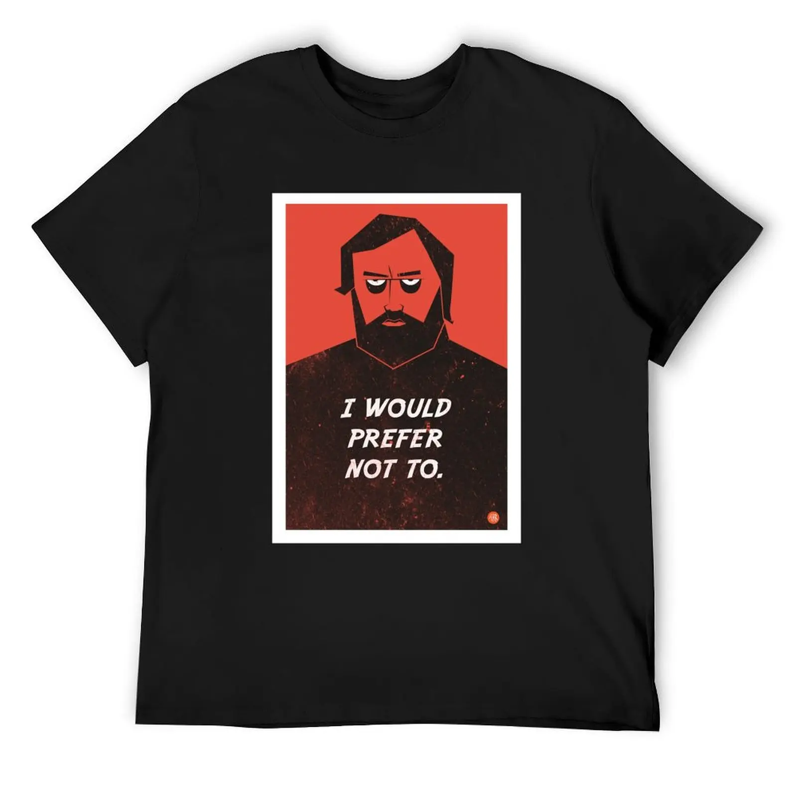 Slavoj Zizek - I would prefer not to T-Shirt oversizeds oversized graphic tee customizeds t shirts men