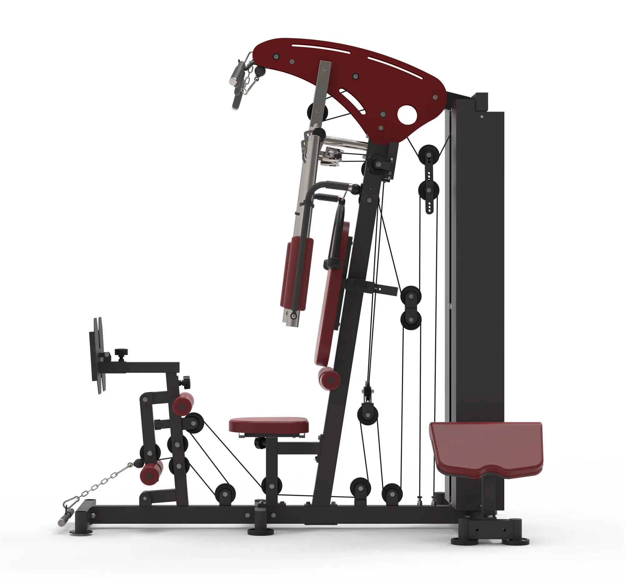 Single Person Station Comprehensive Trainer, Exercise Equipment, Fitness Home Combination Fitness Products, Fitness Equipment