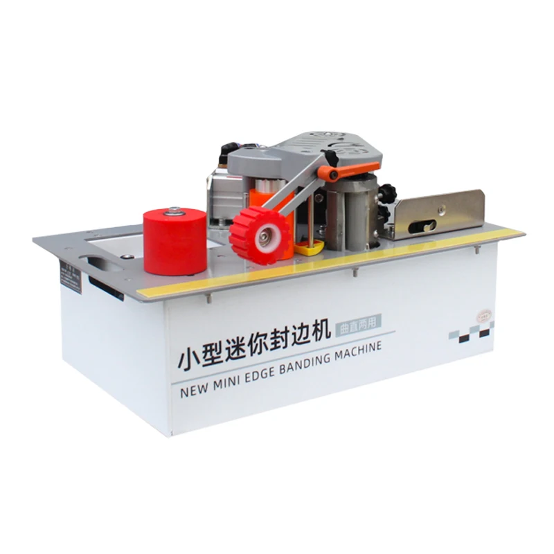 High quality professional woodworking edge banding machine saw table curved dual purpose mini edge banding machine