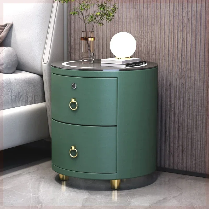 Century Modern Furniture Auxiliary Bedroom Decoration Multifunction Home Side Bed Tables Storage Cabinet Mesa De Noche Nordic