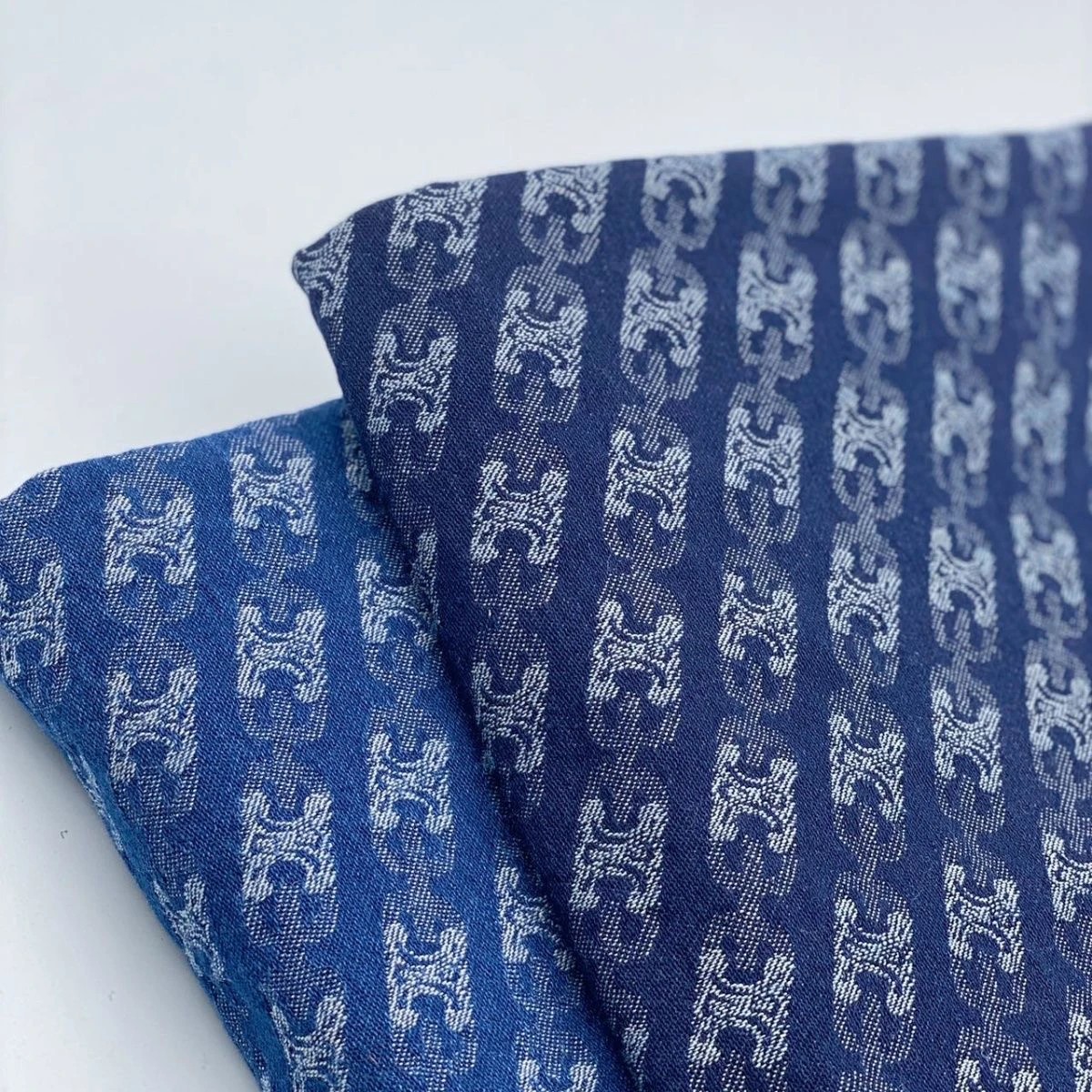 

Модная классическая джинсовая ткань с вышивкой, высококачественный утолщенный материал для рукоделия и пошива одежды, китайская домашняя губчатая подкладка