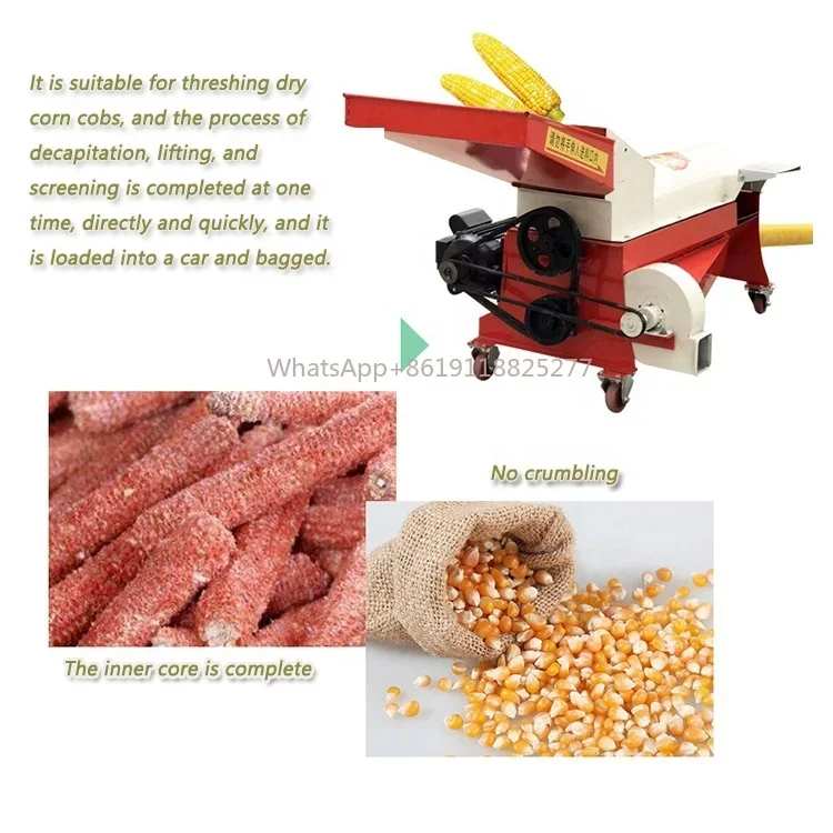 Hot Sale Small Farm Corn Sheller Electric Corn Thresher Shellers Maize  Thresher Corn Thresher Machine For Sale