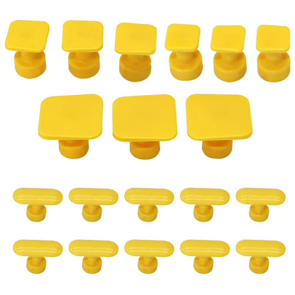 New Repairing Car Body Glue Tabs Dent Removal Tools Yellow Dent Repair Kits Pulling Tabs Car Dent Repair Tool