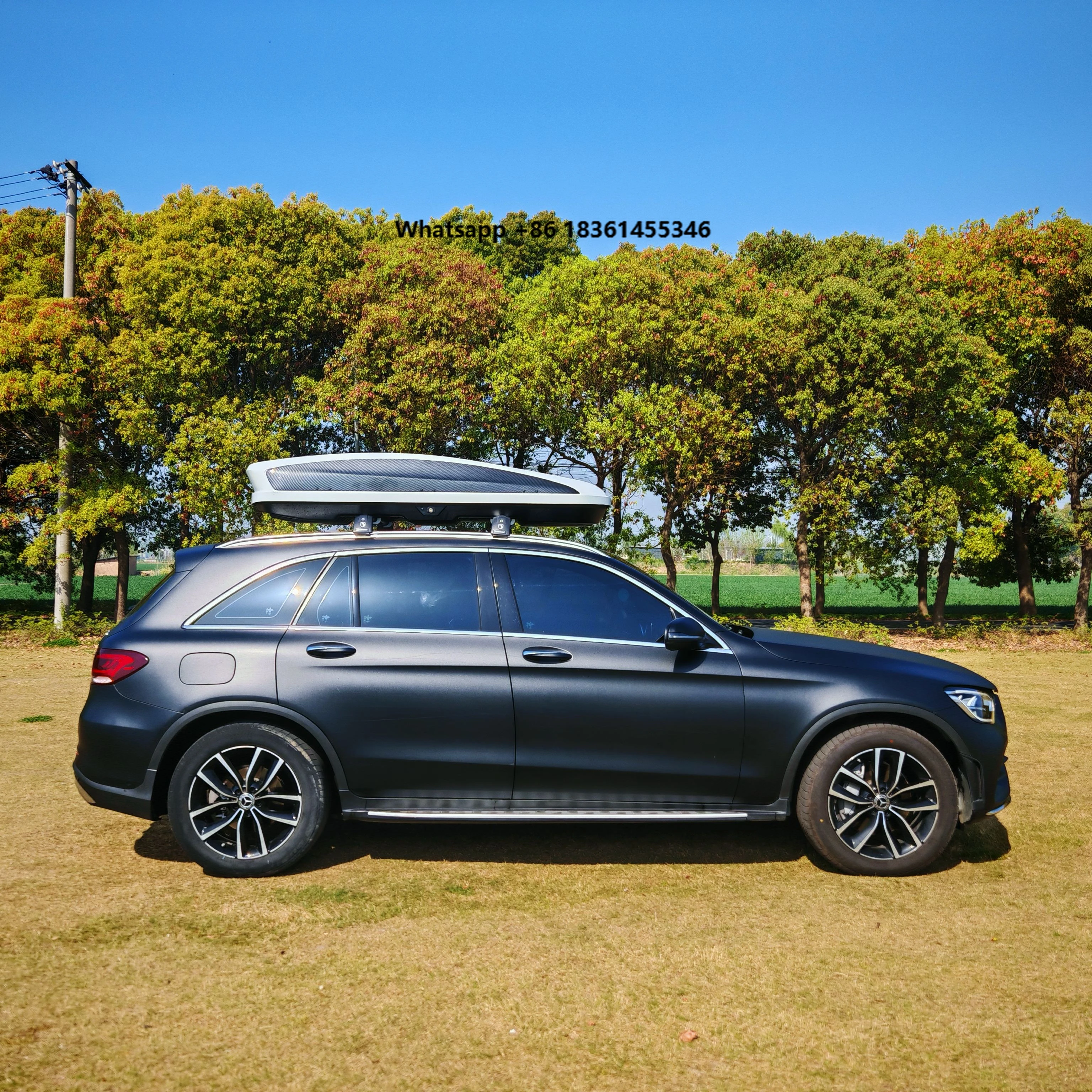 

Customized Dual Side 420L ABS PC ASA Sports Style SUV Roof Mount Cargo Luggage Storage Boxes Universal Travel Car Roof Box