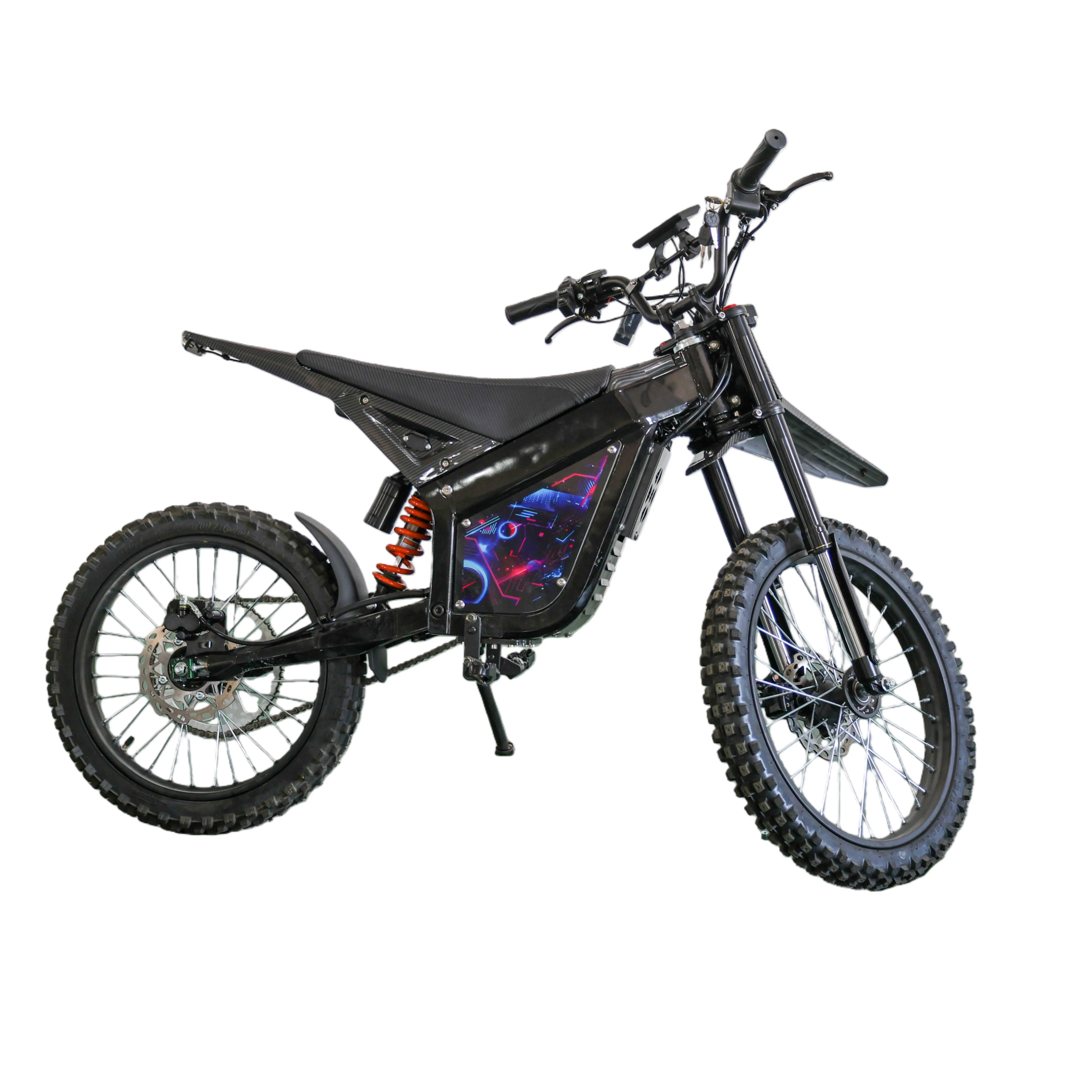 QQA 3Plus MX10 Sport Off-Road Electric Motorcycle and Off-Road Vehicle 1500W/2000W 60V Powerful Large Motor