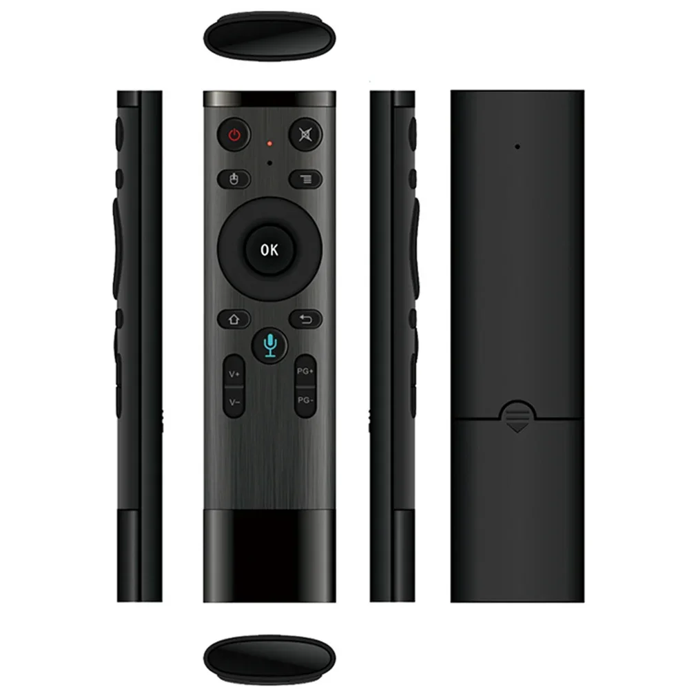 Q5 2.4G Wireless Voice Remote Control  Air Mouse Gyroscope Controller With USB Receiver For Computer Smart TV Android Box
