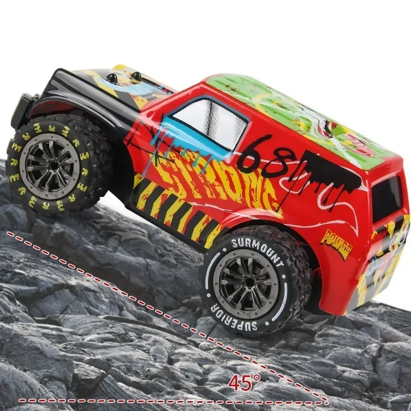 

kawaii sticke rc drift car-21cm high-speed climbing off-road rc cars,2.4G remote control car toy,cool light,funny gift,kids toys