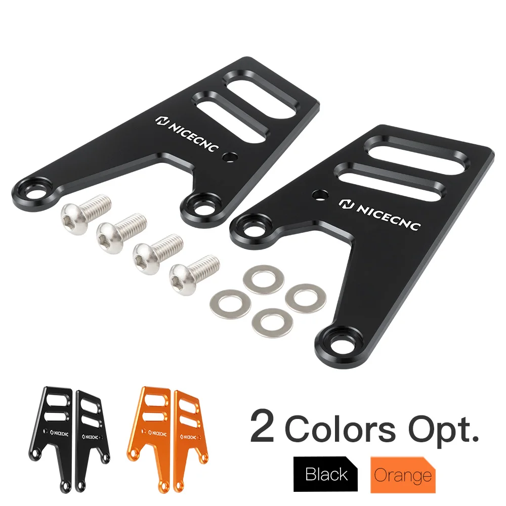 For GasGas 700 SM/ES Heel Guard Covers Rackless Bag Tie Down Brackets for KTM SMC R 690 Enduro R Husqvarna 701 Supermoto Enduro