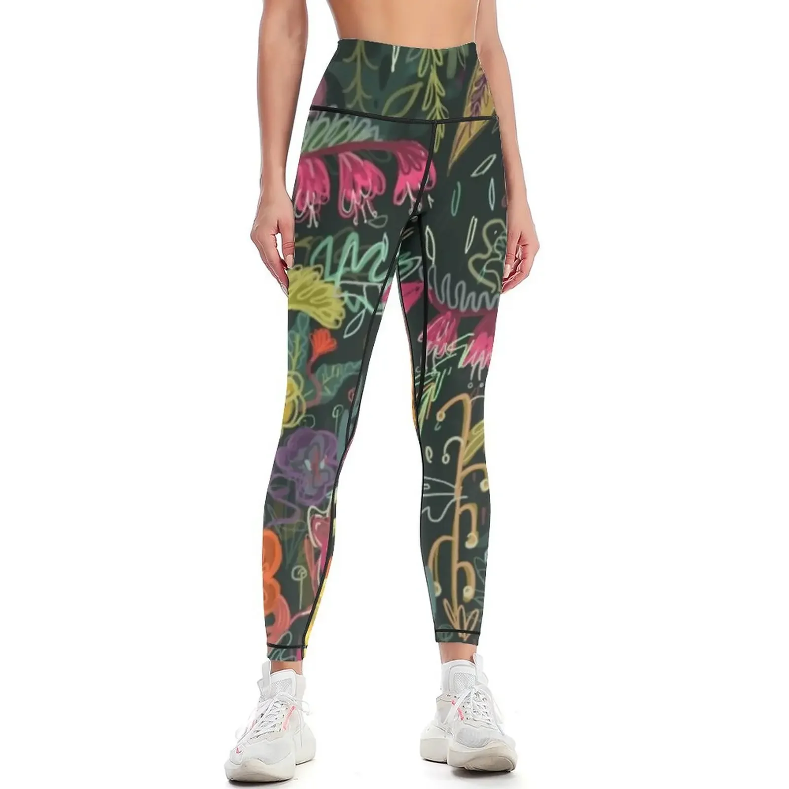 

Alice in Wonder Leggings legging push up jogging pants active wear sports tennis for Womens Leggings