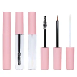 10ml Empty Mascara Tube Eyeliner Lip Gloss Tubes With Wand Applicator Eyelash Cream Container Plastic Lipstick Lip Balm Bottles