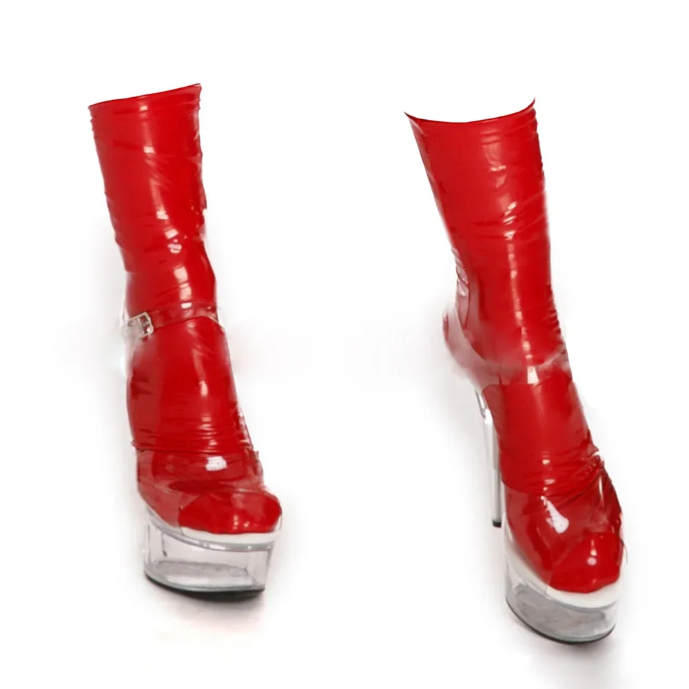 Sexy wetglook elastyczne szorty rękawice poliuretanowe kobiety Punk fetysz Faux skórzane rękawiczki Clubwear gorący erotyczny kombinezon Cosplay