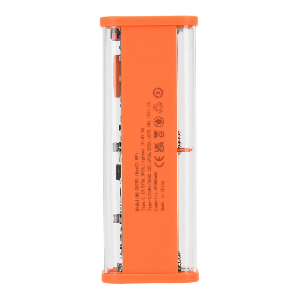 8x21700 Batteriegehäuse 22,5W Schnellladung DIY Batterie-Aufbewahrungsbox Lötfreies Powerbank-Gehäuse PD+ Blitzladung+ Schnellladung – Detail 12