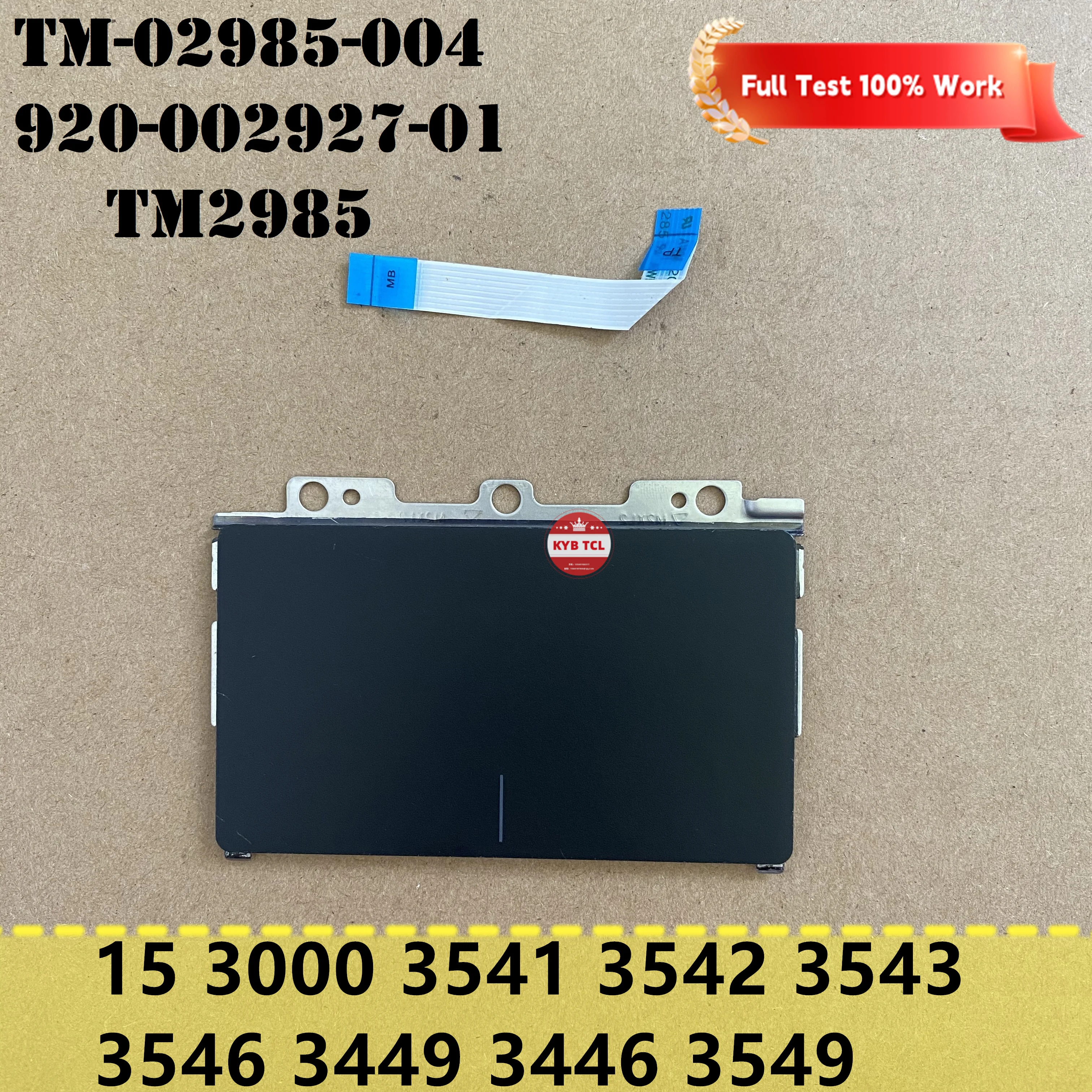 Imagem -04 - Touchpad Portátil ou Cabo para Dell Inspiron 15 3000 3541 3542 3543 Vostro 3546 3449 3446 3549 3549 3549 3549 Tm02985-004 920-002927-01 Tm2985