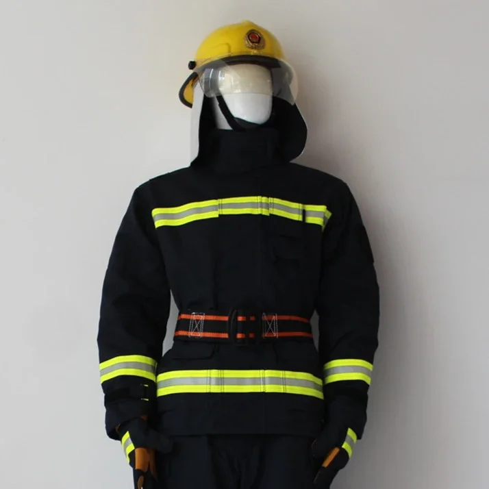 Traje de seguridad para bombero, protección contra incendios, estándar CE, tipo DRD