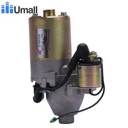 QDJ113 12V 0.25KW Gasoline Engine Electric Motor Starter Apply 5.5hp 168f Diesel Engine Starter Motor Scooter Kit Specification