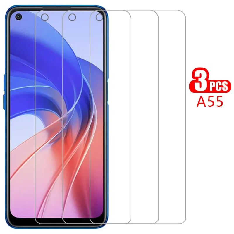 For  protective tempered glass for oppo a55 5g screen protector on oppoa55 a 55 55a 6.5 safety film opp opo op appo