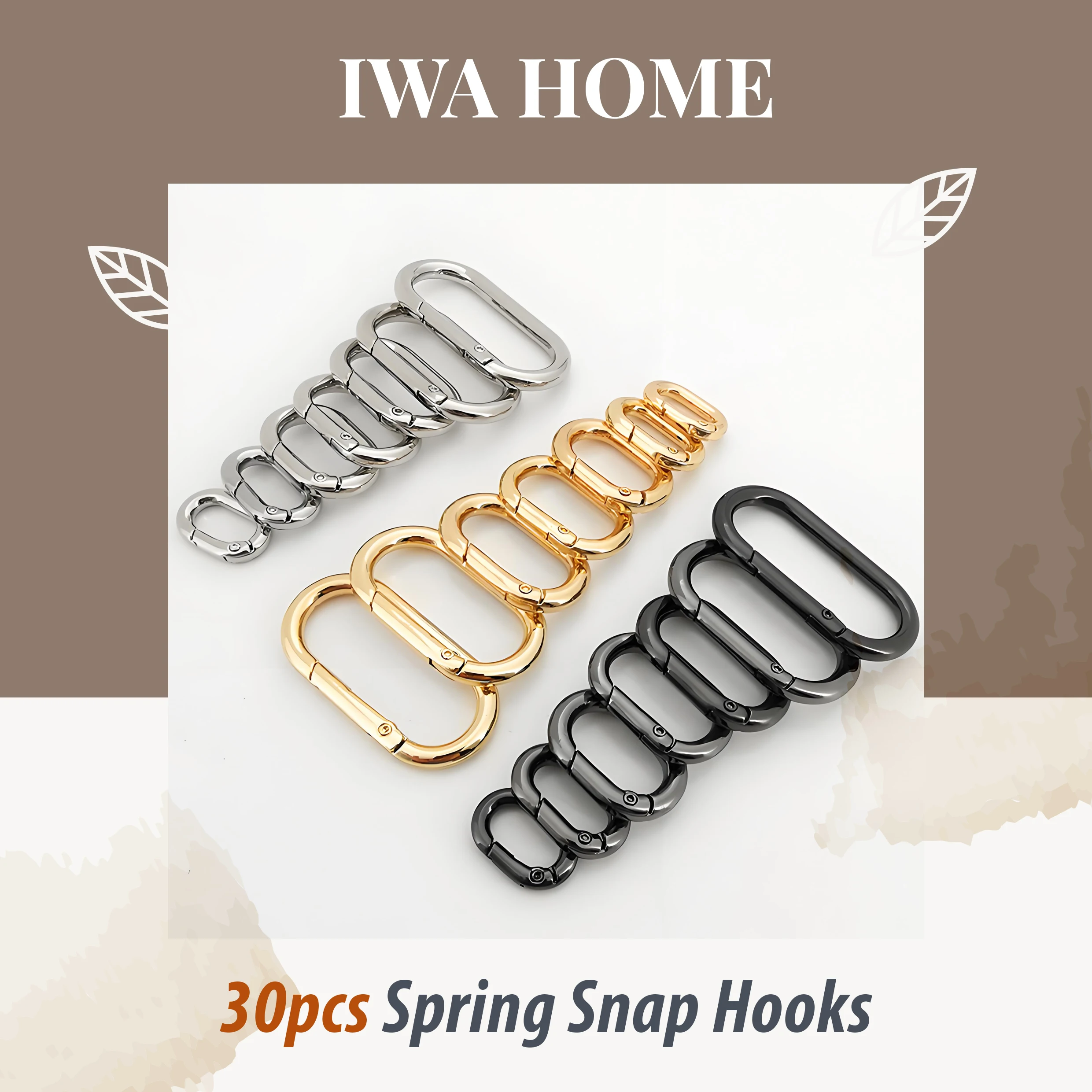 30pcs-spring-snap-hooks-zinc-alloy-lobster-claw-clasps-for-bag-making-oval-o-rings-with-keychain-repair-parts-diy-purse-strap