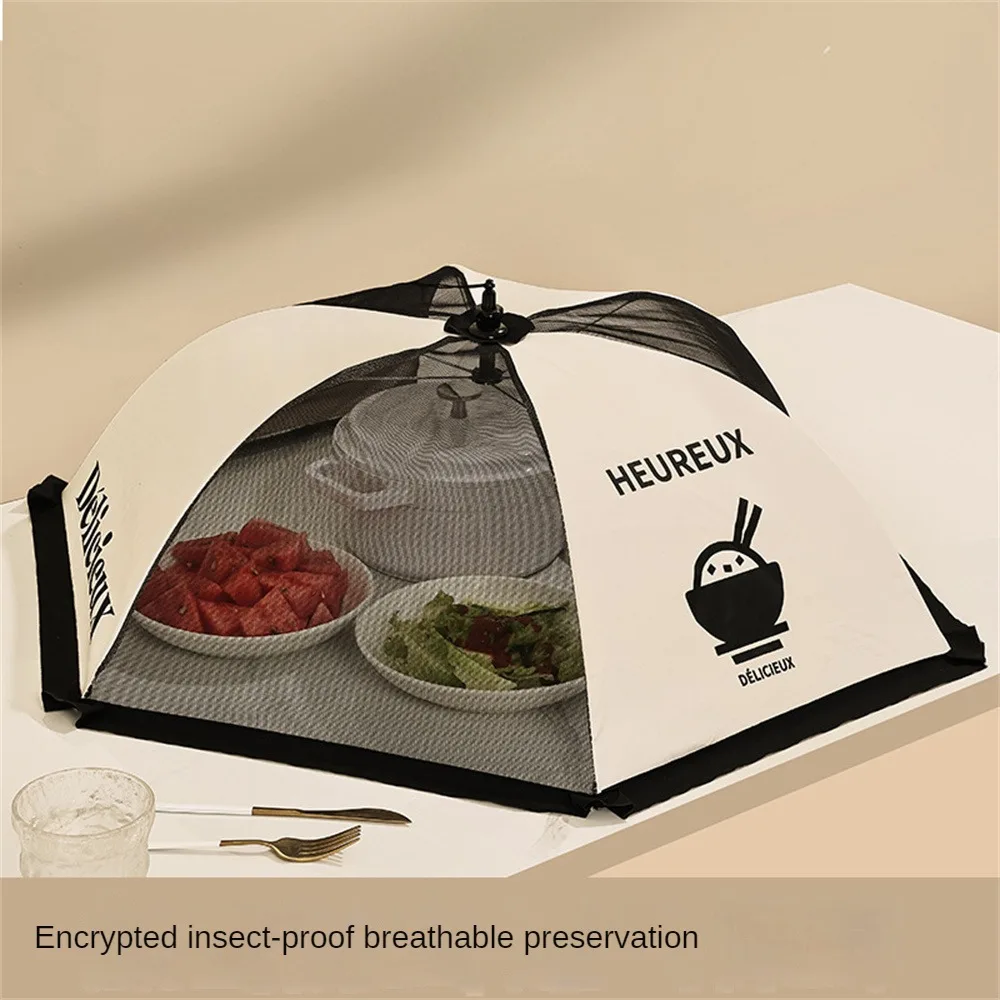 Fresh-keeping Cover Suspendable Portable Kitchen Widening Dust Protection Cover Vegetable Cover Fresh-keeping Anti-mosquito