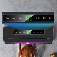 Electric Vacuum Sealer Dry Wet Food Sealed Packaging Machine Home Appliance Kitchen Home Food Storage Seal Smart Touch Key