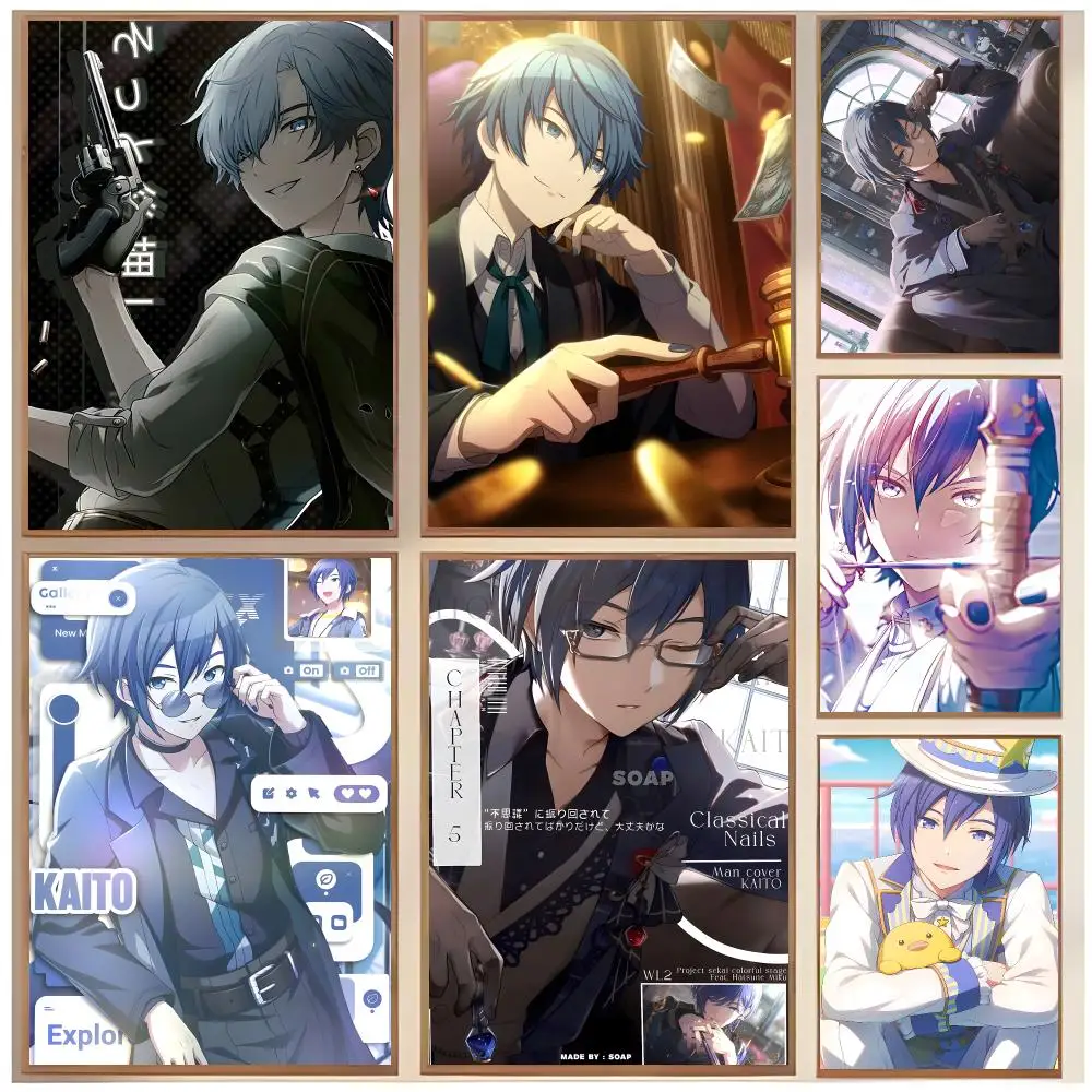 virtual singer K-KAITO Poster  Classic Home Interior Design & Modern Wall Decor Art Collection