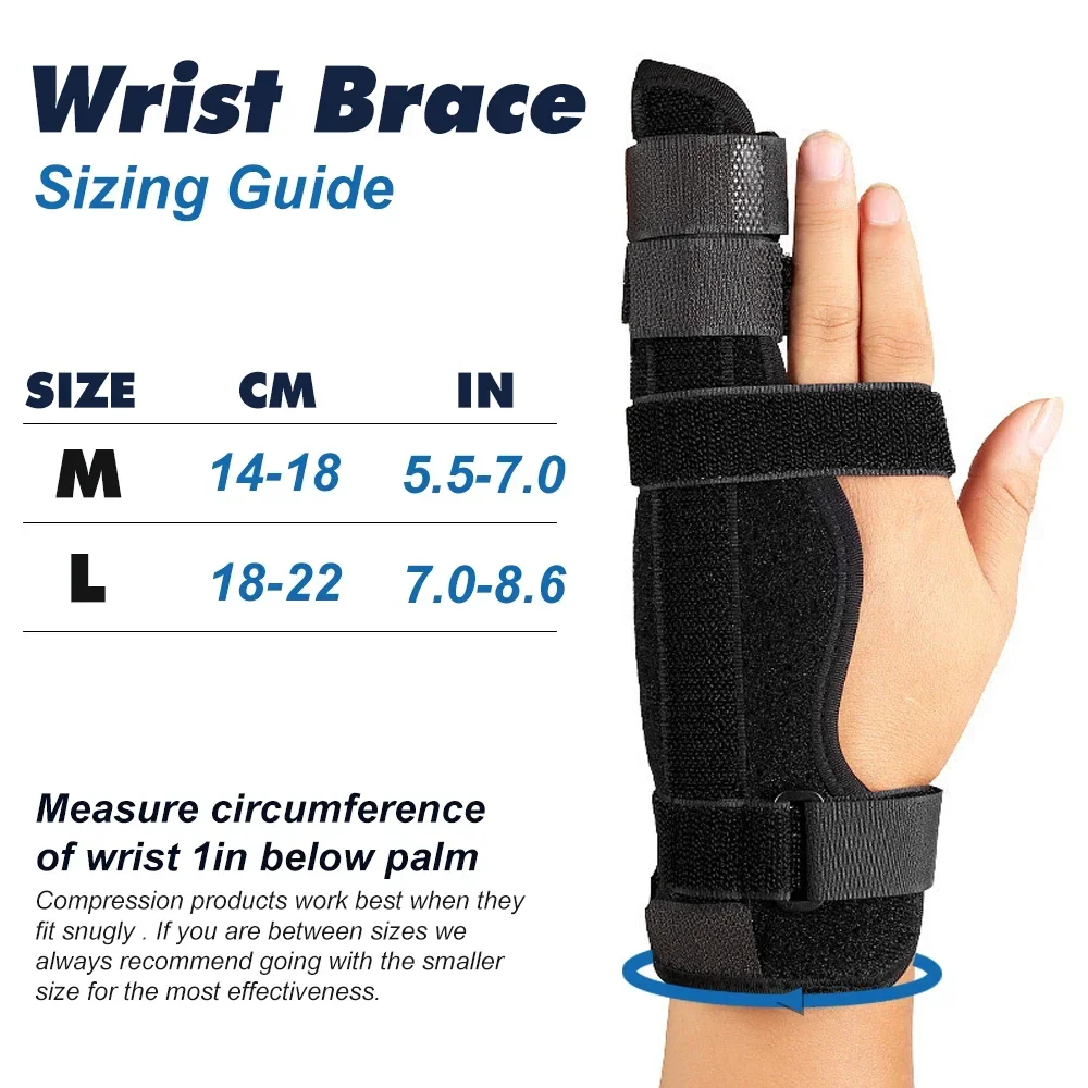 1/2/4Pcs Adjustable Hand Finger Brace, Pinky Ring Finger Splint with Removable Aluminum Plate for Men Women Sports