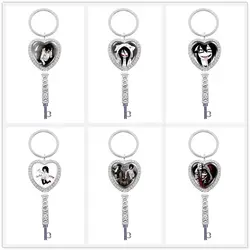 Jeff And Jane The Killer Creepypasta Creepy Pasta Ticci Toby Character Glass Handmade Heart Shaped Pendant Keychain