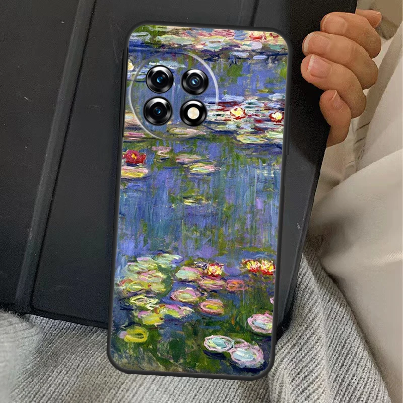 حافظة لوحة كلود مونيه لهاتف OnePlus Nord 5 CE 2 3 4 Lite N20 N30 OnePlus 15 13 12 11 10T 10R 12R 13R 13T #6