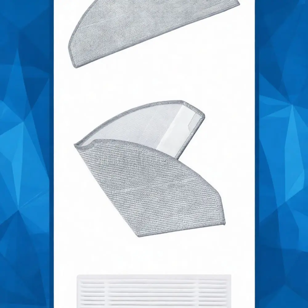 For Lydsto R1 Edge Sweeping Robot Parts Replacement Kit Main Roll Brush Side Brush Mop Cloth Hepa Filter Accessories