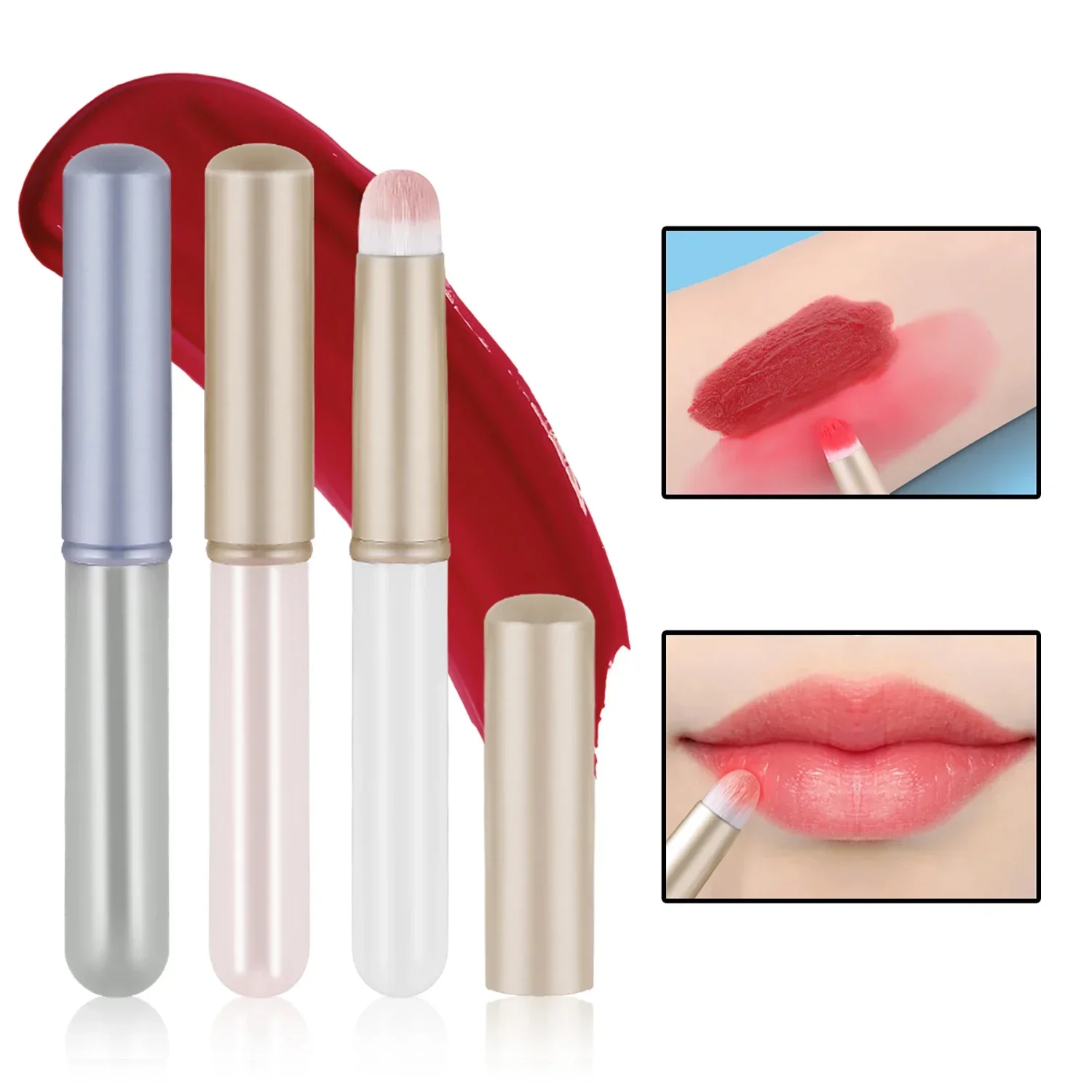 Lip Brush 1pcs Plastic Neutral Portable Multifunctional Cosmetic Brushes for Making Up Supply Makeup Tools Кисти Для Макияжа