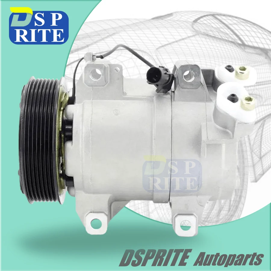 For Mitsubishi Pajero AC Compressor For Mitsubishi L200 PAJERO SPORT II 3.5 Flex 4WD DKS17D Air conditioning Compressor MN123624