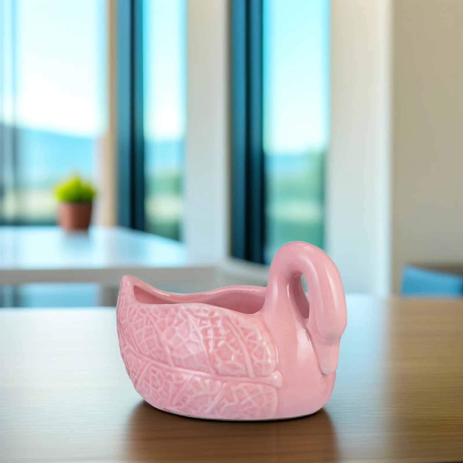 

Stylish Plant Container with - Ideal Flower Pot for Succulents in Garden Office Or Living Space Flower Pot