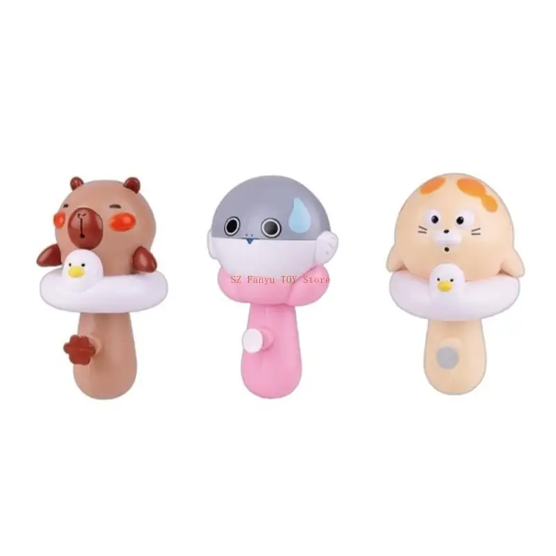 96GC Phim hoạt hình cao Capybara Water Squirter Beach Game Spits đồ chơi đồ chơi không thấm nước cho người lớn và trẻ